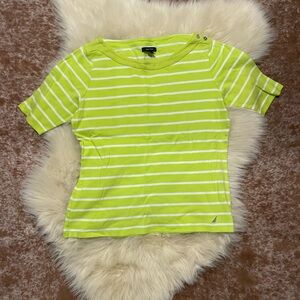 Nautica cotton Striped Tee